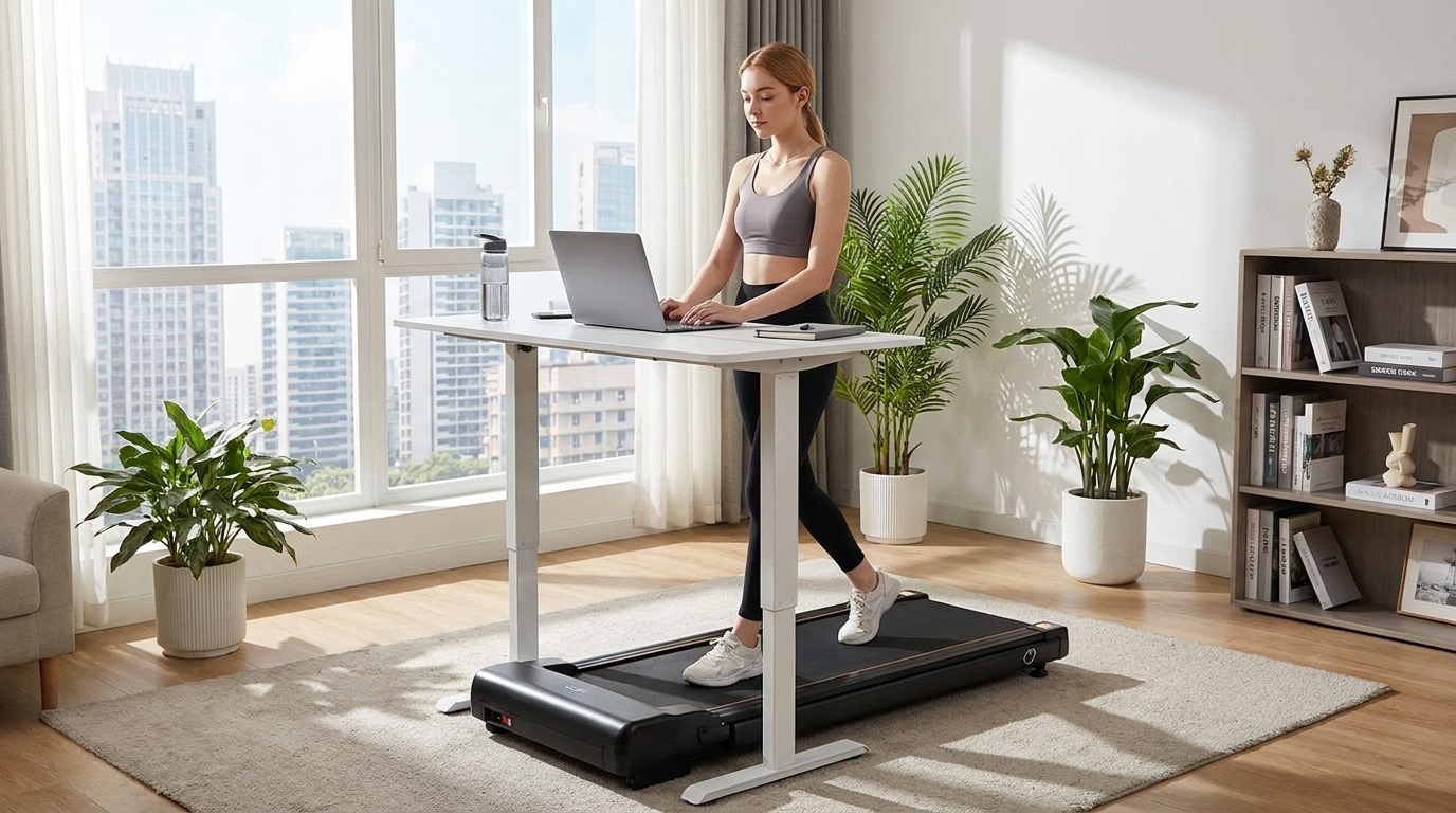 3-in-1 Under Desk Treadmill
