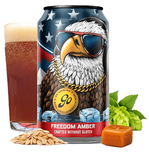 12 Pack NA Freedom Amber Beer